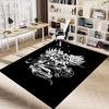 1pc Team Free Will Hunting Things Home Office, Durable Polyester Floor Mat with Easy, Office Decor, Urban Style, Nonslip Backing