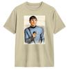 Mr Spock Stars Treks T Shirt Summer  Leisure T Shirts Mens Cotton Crew Neck Oversized Top Tees Short Sleeve Y2K Funny Tshirt