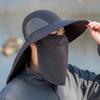 Hat Men'S Summer Bucket Hat Sun Protection Visor Hat Big Shawl Men'S Spring And Summer Fishing Hat Big Brim Sun Hat Mountaineering