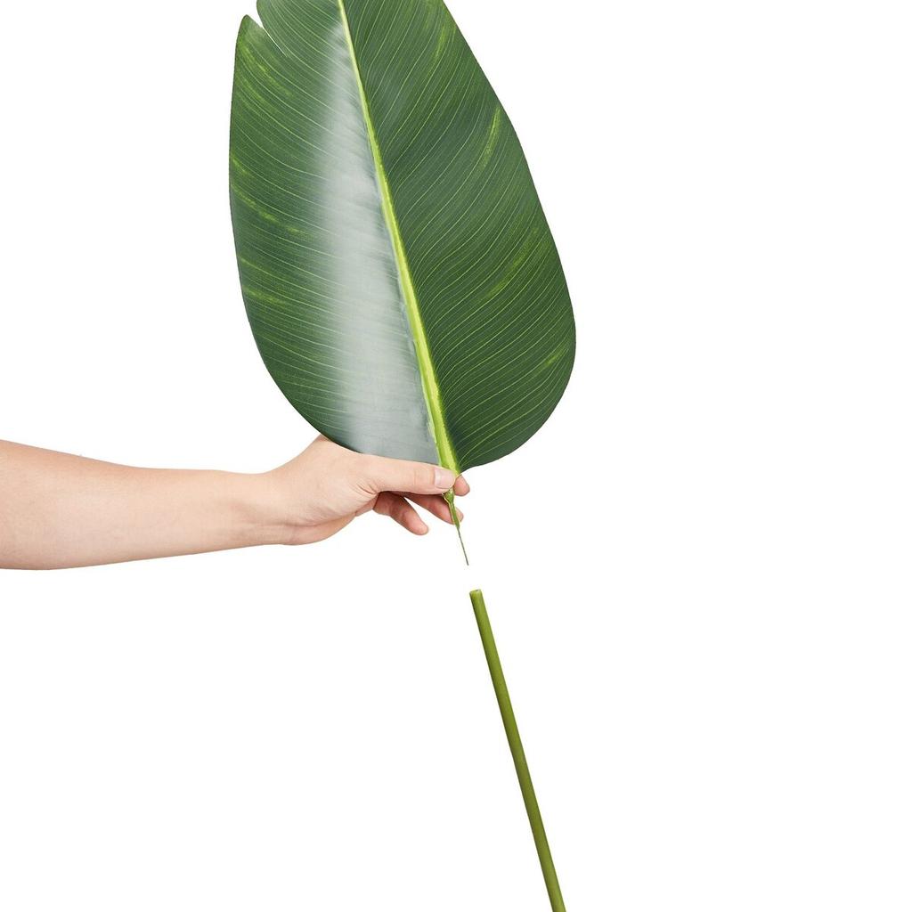Artificial Birds Of Paradise Tree, 1.5mTall Faux Plant, PE Material & Anti-Tip Tilt Protection Low-Maintenance Plant, Lifelike Green Fake Tree for