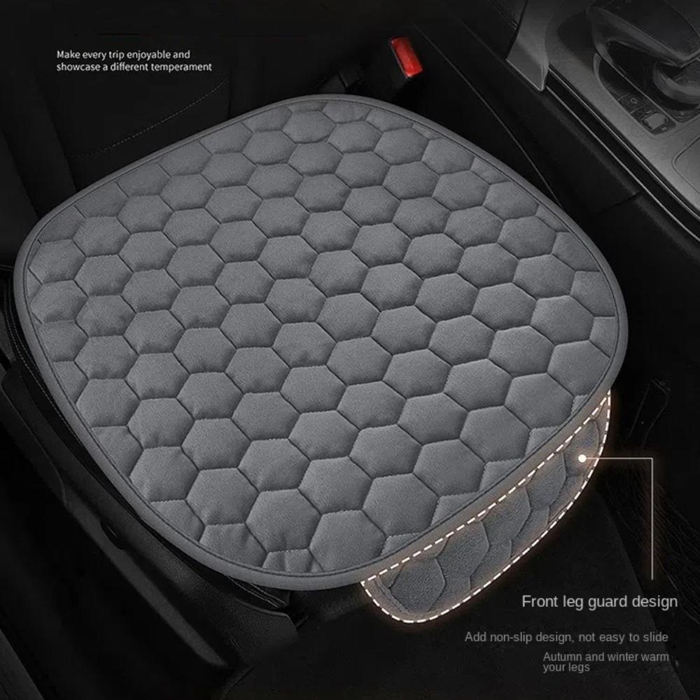 Anti-Freezing Car Seat Cushion Thickened Square Cushion Comfortable Car Plush Seat  Car