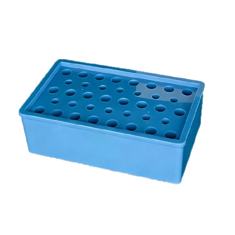 Ruimtebesparende Laboratorium Centrifugebuis Opslag Vriezerbox Container Ondersteunt Diverse Buisformaten En Eenvoudig Transport