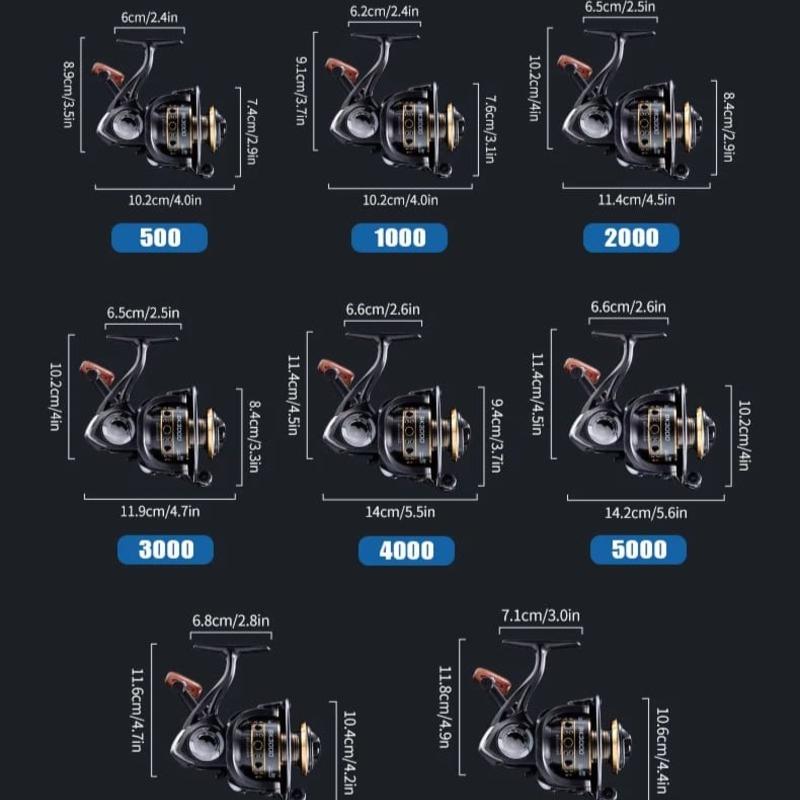 Nový přívlačový naviják pro slanou a sladkou vodu Kovová cívka Vyměnitelný pro leváky/praváky pro hladké nahazování 5.2:1 Vysokorychlostní poměr