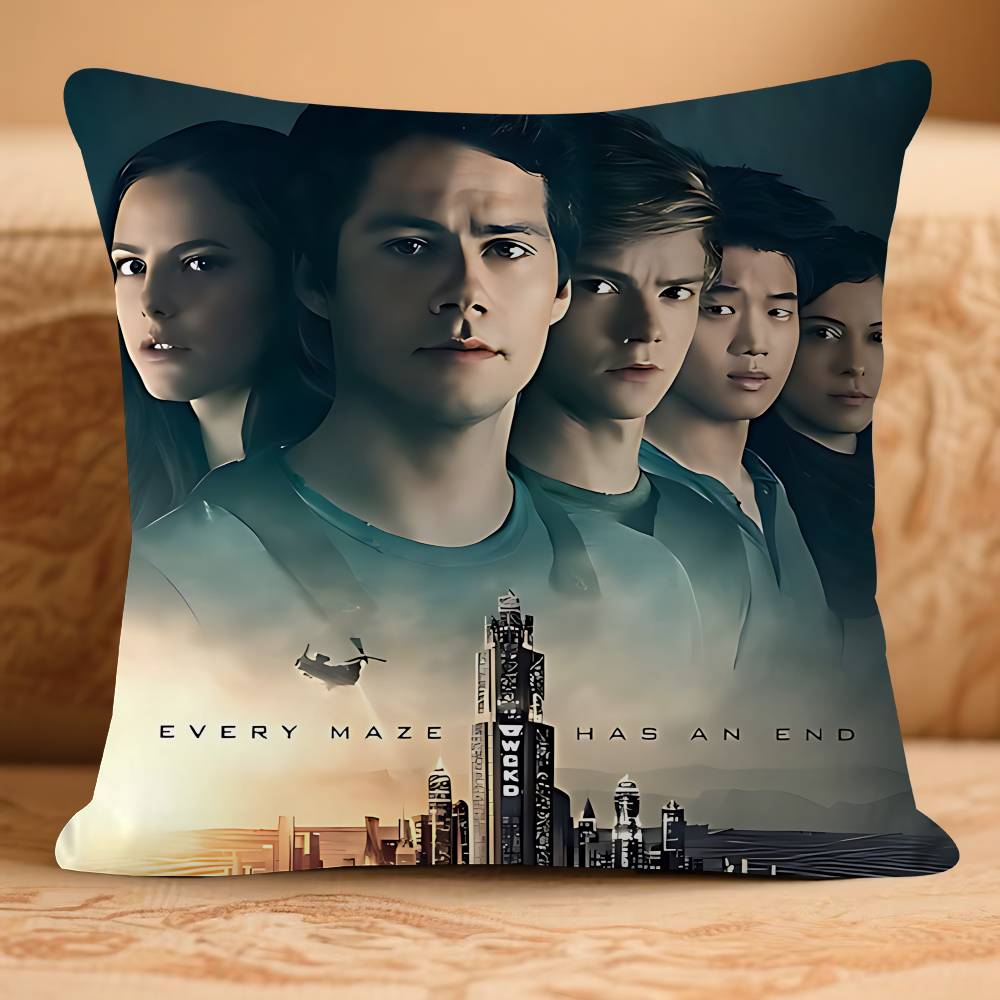 MovieS-T-The MazeS Runner Pillow Case Removable Washable Cushion Cover – All-Season Soft Linen
