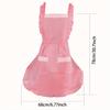 1pc Apron, Korean Fashion Double Layer Waterproof And Oil-proof Apron, Kitchen Cooking Waist, Cute Princess Cover Up Home