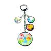 Metal Keyring with Heat Transfer Printing Sublimation Blank Keychain Jewelry Keychains Accessories for Graduates