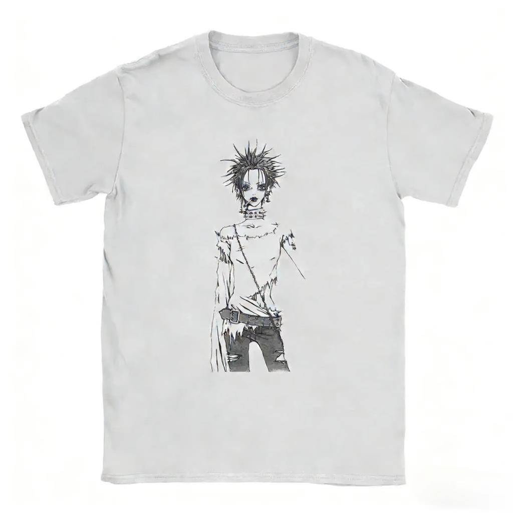 Vintage Nana Anime Nana Osaki Black Stones Punk Graphic Tee Cotton Unisexs Unisexs Tshirt Summer Streetwear