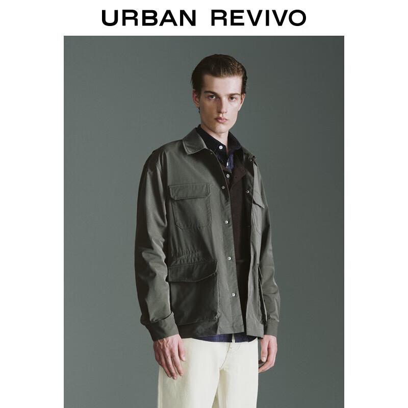 

UR Men s Casual Workwear Patch Pocket Jacket XS