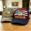 Dd-214 Veteran Eagle Trucker Hat American Flag Embroidered It'S A Veteran Thing Adjustable Patriotic Baseball Cap For Men Adults