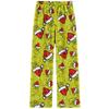Women's Halloween Straight Leg Flannel Pants for Fall and Holiday Home Wear