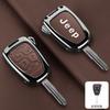For Jeep 300C Avenger Sebring Chrysler 200 Aspen Dodge Charger Commander Grand Cherokee Liberty Metal Car Key Case Cover Shell AMS1