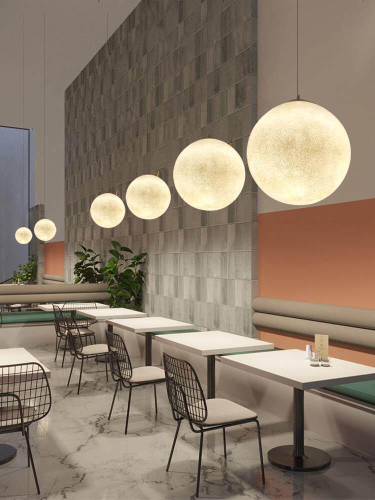 Creative Moon Pendant Lamp for Windows, Restaurants, Bars, and Shops