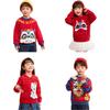 Balabala Kids' Festive Cartoon Pullover Sweater