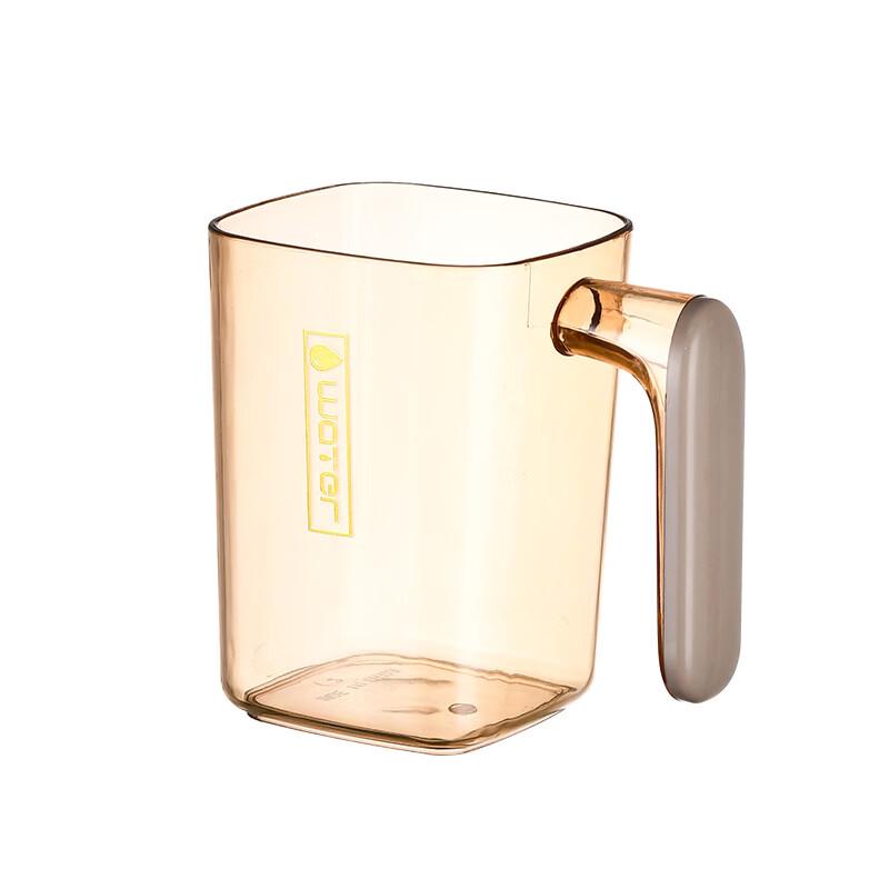 YIXI Creative Transparent Square Mouthwash Cups
