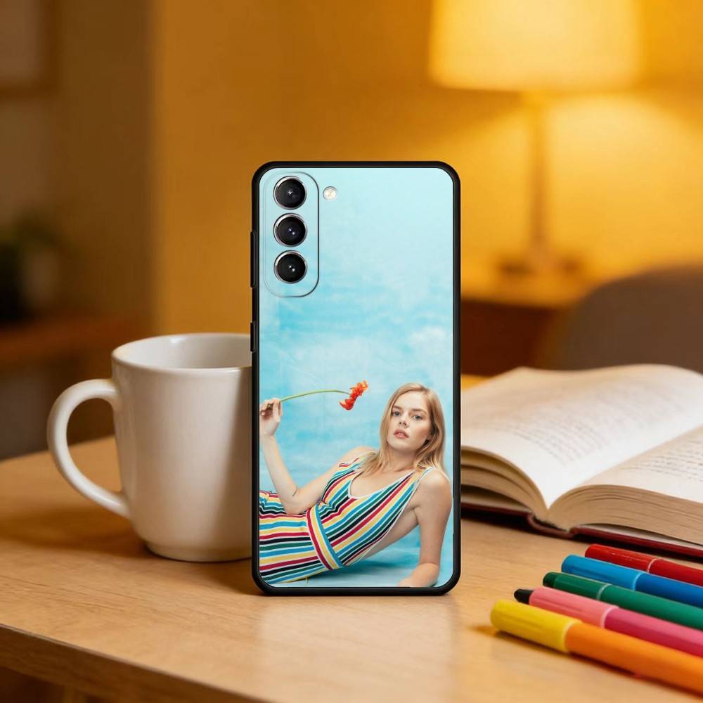 S-Samara Beauty W-Weaving Case for Samsung Galaxy S21 S25 FE S24 S23 Ultra S20 S9 S22 Plus S10 TPU Cover