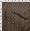 oneOone Cotton Flex Brown Fabric Asian Batik Geometric Quilting Supplies Print Sewing Fabric By The Yard 40 Inch
