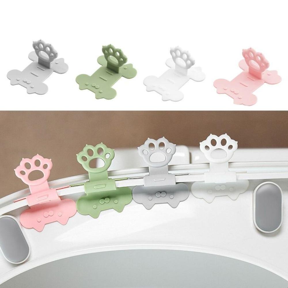 Self-Adhesive Toilet Ring Handle Anti-Dirt Lid Lifting Artifact Creative Toilet Lid Lifter