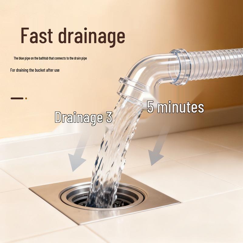 Foldable Insulated Oxford Cloth Adult Bathtub