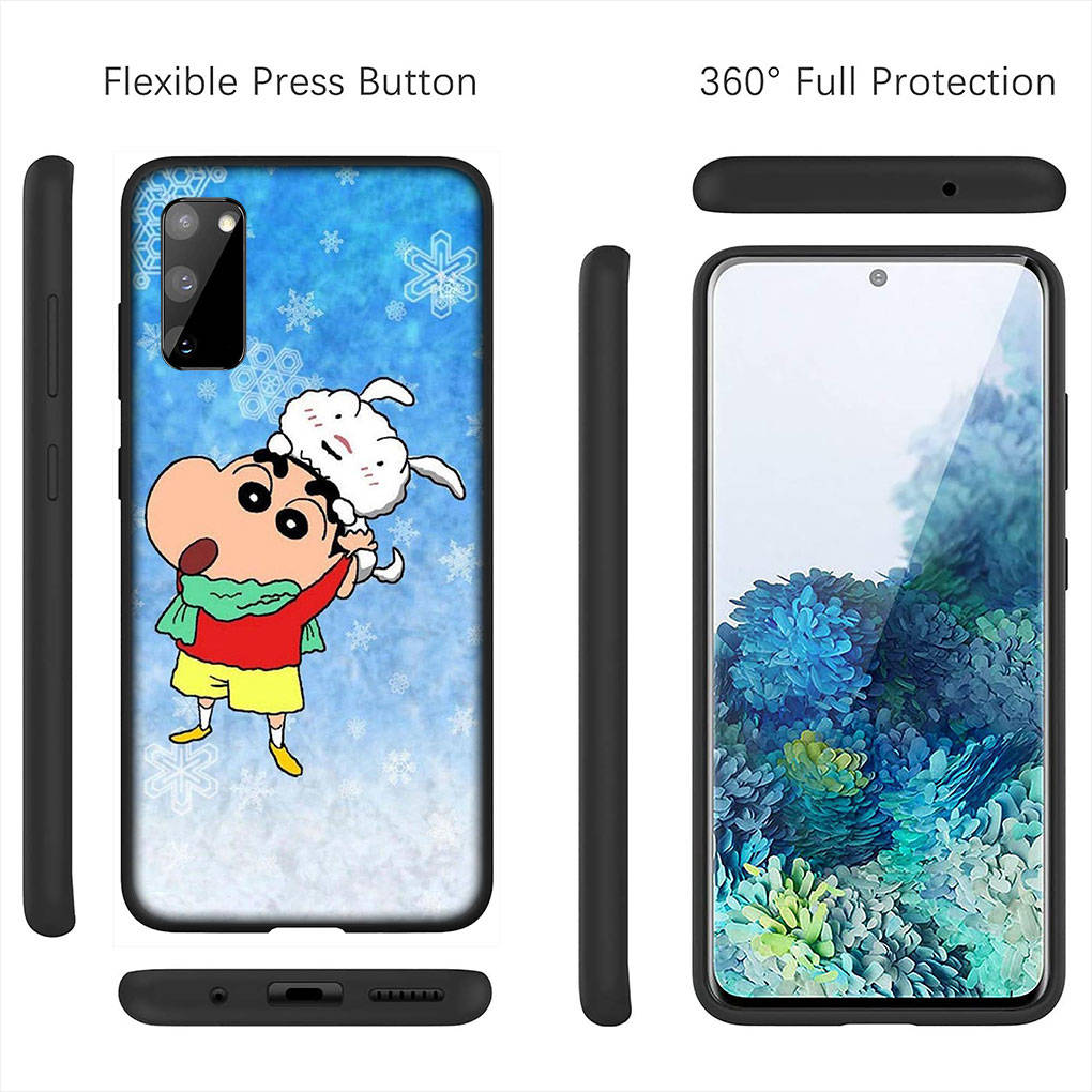 Cover for iPhone 16 15 Xiaomi Redmi Note 14 13 12 11 Pro Max X 8 16e Samsung Galaxy S25 S24 S23 Moto OPPO Huawei Comics Shin Chan Shinchan Phone Case