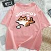 Unisexs Fashionable Cartoonprint Shortsleeve Tshirt Comfortable Summer Top Plus Size Roundneck Shirt Streetwear