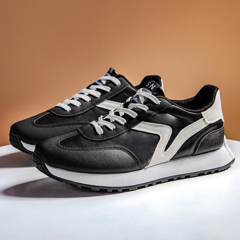 Shoes New Spring Leather Surface Wear-resistant Lightweight Sports and Leisure Shoes Classic Forrest Gump Shoes