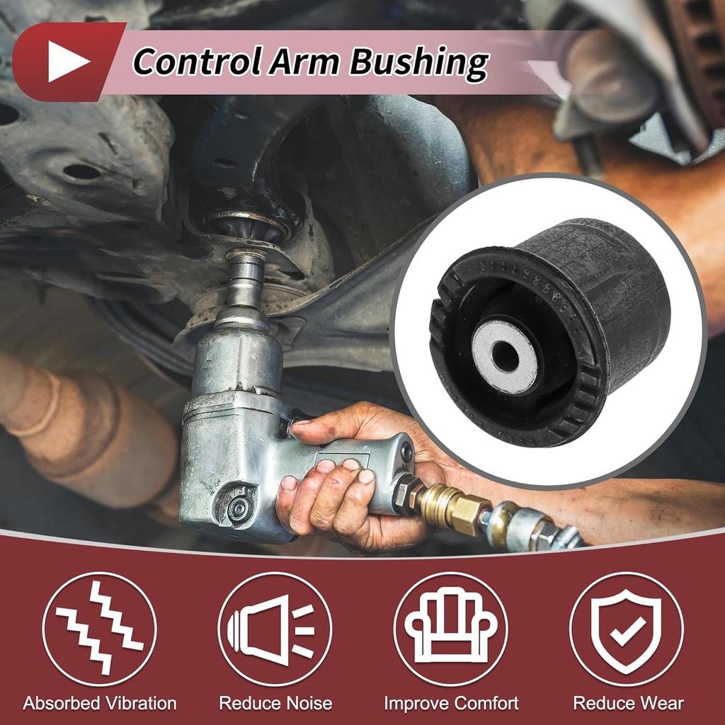 1 Pc Control Arm Bushing for Kia Rio for Hyundai Accent 2012-2017 Rear No.551601R000
