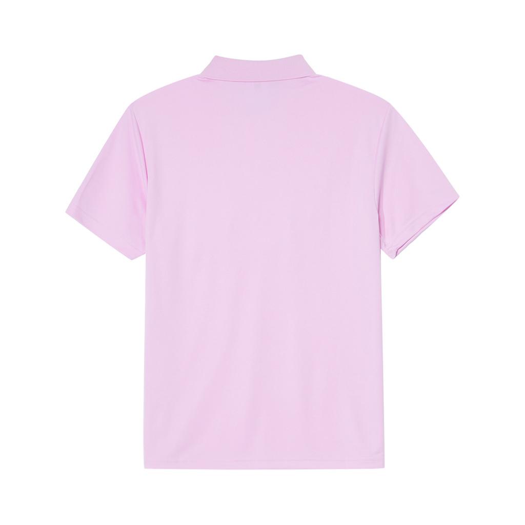 Adidas Comfortable Breathable Short Sleeve Polo Shirt Men Tops Pink JP0472