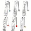 Bookmarks With Pendant Teaching Assistant Bookmarks Gifts for Teacher Assistant Nursery Bookmark