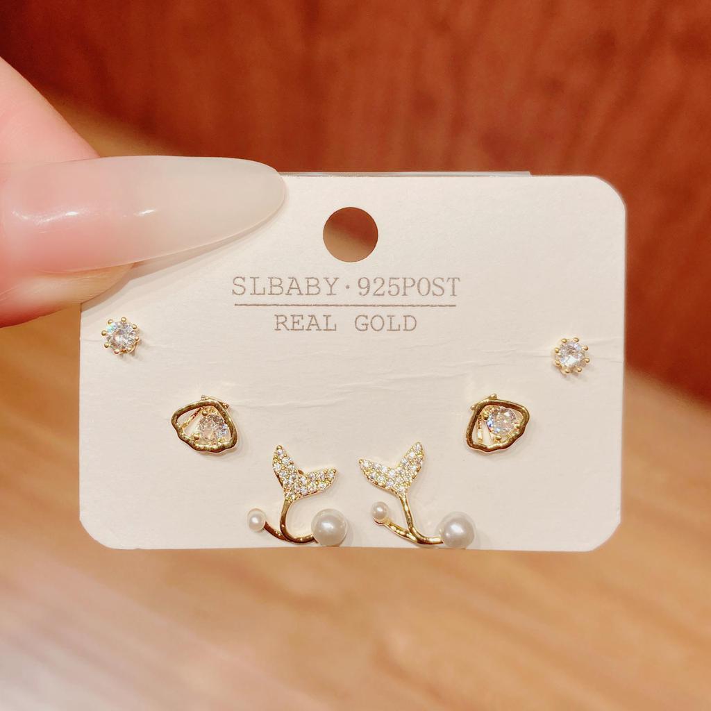 Allergic Returns New Year Earrings: Women's Elegant Gold-Plated, Eco-Friendly High-End Earrings.