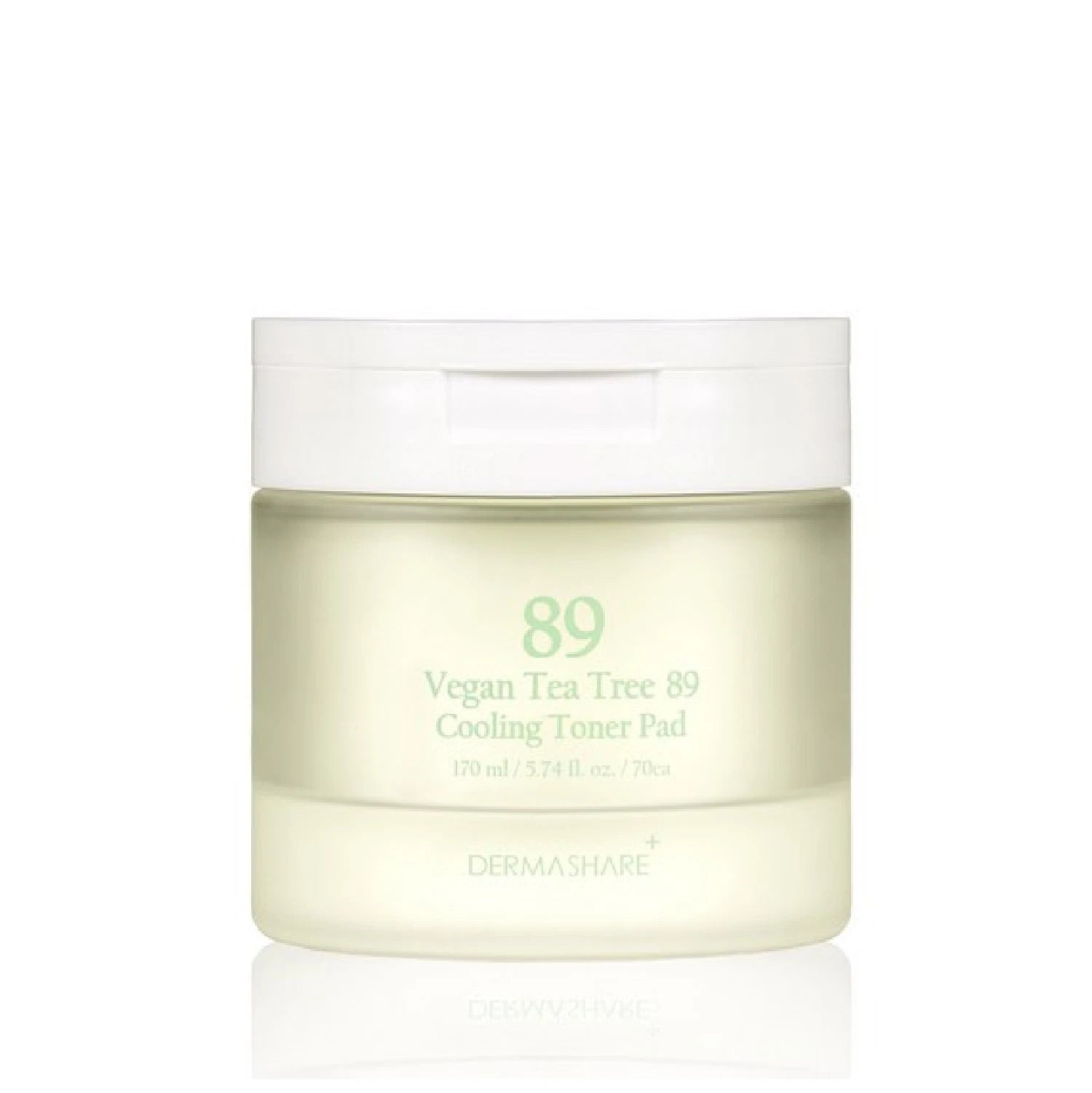 

DERMASHARE Веганский охлаждающий тонер-пэд с чайным деревом 89 70 пэдов 170 мл