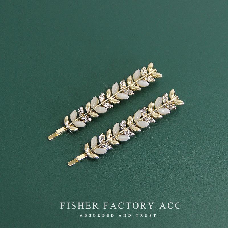 Korean Fashion Flower Opal Pearl Hairpins Gifts Women Girls Hair Clips Pins Barrettes Accessories Hairclip Hairgrips Headdress