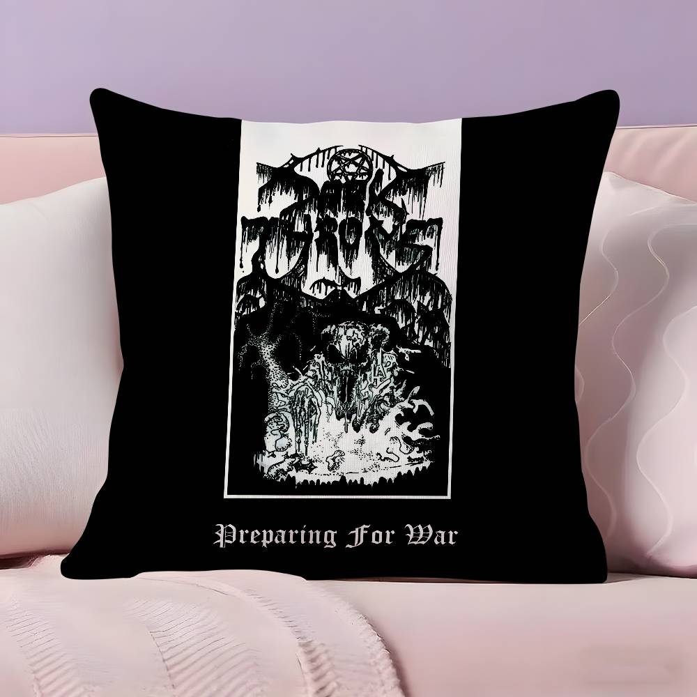 Band D-D-Darkthrones Pillow Case Ultra Soft Skin Friendly Fabric Cloud Like Comfort & Concealed Zipper