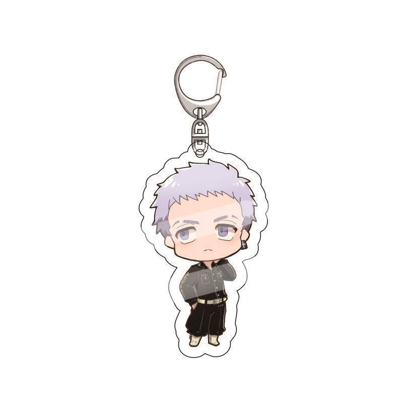 Keychain Tokyo Revengers Keyring Manjiro Ken Takemichi Hinata Pendant Atsushi