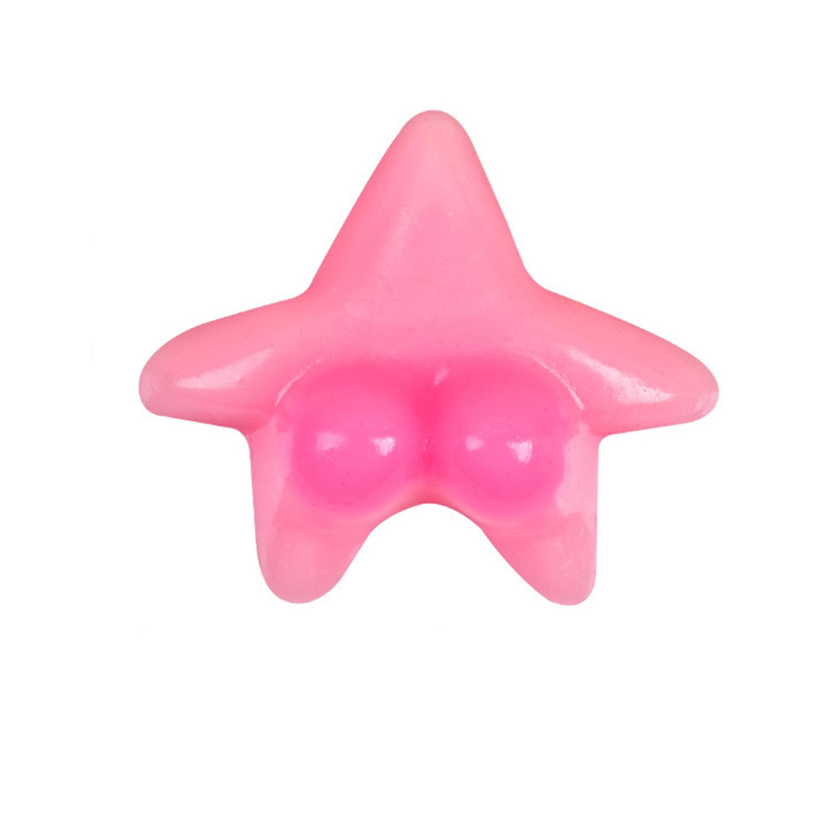 

Slow Rebound Starfish Squeeze Toy Soft TPR Material Stress Relief Sensory Fidget Toy for Anxiety and Focus One Size