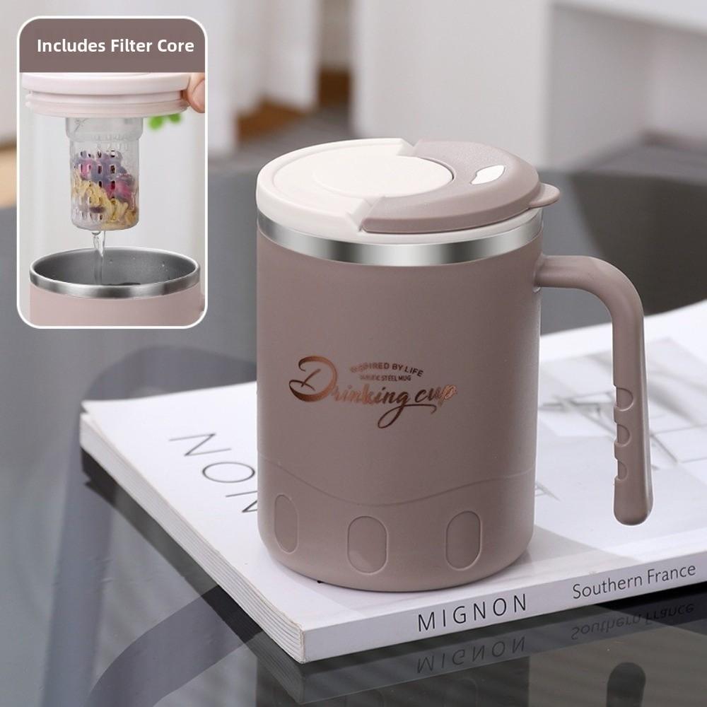 580ml Insulated Mug Heat-resistant Thermal Mug Portable Milk Coffee Cup  Tea Milk