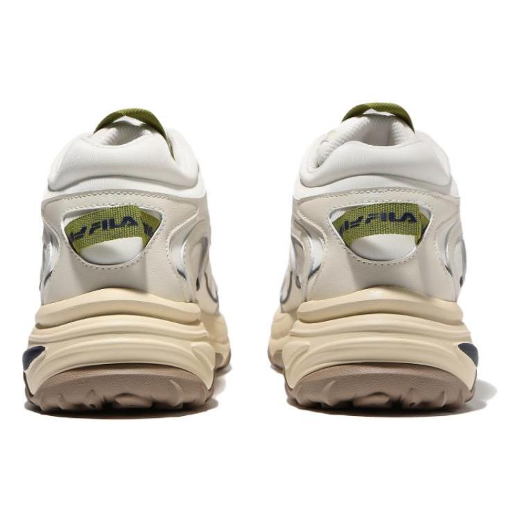 FILA Explorer Rock Blunt Textile, Leather Low top Casual Shoes Unisex Beige Korean Style 1JM01763E_924