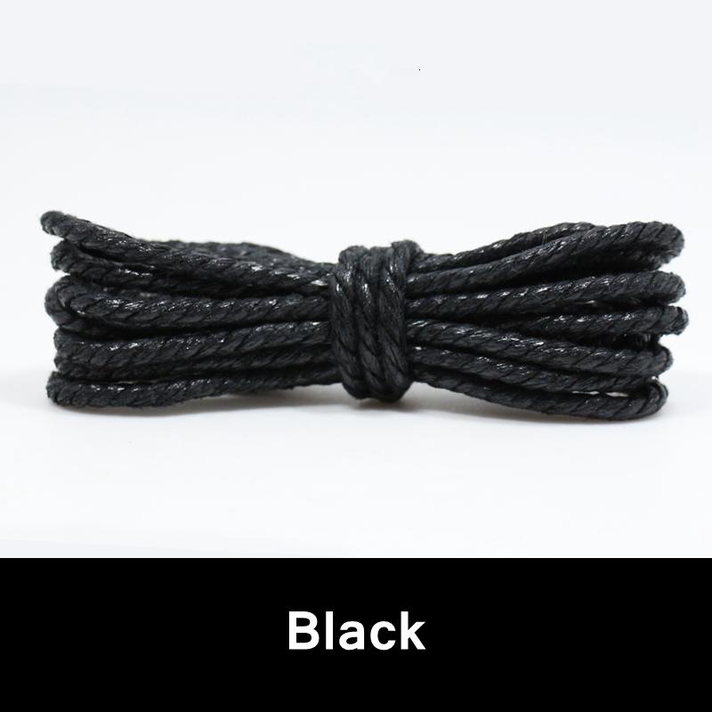 1Pair Shoelce Casual Leather Shoelaces Waxed Round Shoe Laces Shoestring Sport Shoes Cord Ropes 60/90/120/150CM P-4