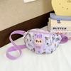 Kawaii Crossbody Bag Kids Chest Bag Cartoon Cute Backpack Casual Outdoor Travel Wallet Waist Bag Gift