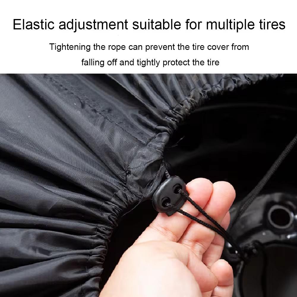 Car Tire Protection Cover Polyester Car Tyre Storage Bags Automobile Tyre Accessories Auto Vehicle Dust-Proof  Wheel Protector