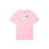 New Nike Sportswear Drop Shoulder Sleeve T Shirt Women's Medium Soft Pink FJ7714-690