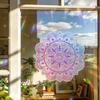 Yousheng Ocean Theme Rainbow Window Decals for Bird Strikes, Sea Animal Anti Collision Stickers, Decorative Static Prism Window Clings for Bathroom,