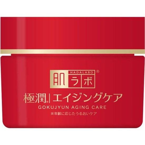 Hada Labo Gokujyun Medicinal Firming Cream (50g) Aging Niacinamide 3 Types Hyaluronic Acid