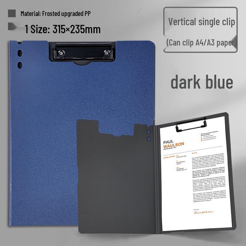 A4 Multifunctional Clipboard and Writing Pad for Meetings and Office Supplies