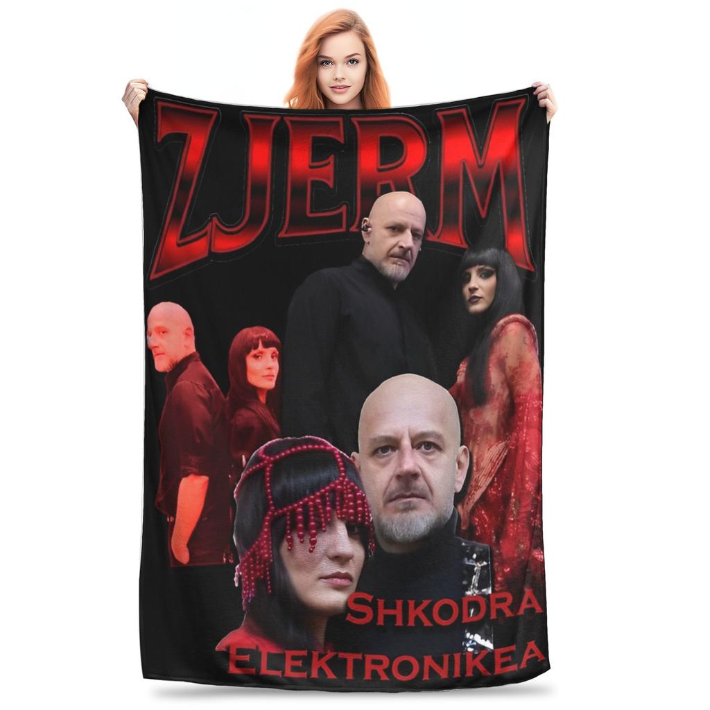 Melody Esa Diva Spain Eurovisions 2025 Blanket for Couch Soft Plush Blanket 50x60 Inch Multiple Sizes Bedspreads for All Seasons