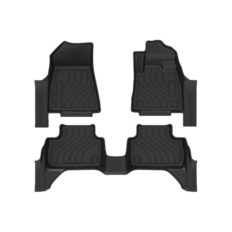 TPE Floor Mats for 25-Year Volvo EX40 Overseas RHD - Odorless, Waterproof, Wear-Resistant, Anti-Slip, Eco-Friendly