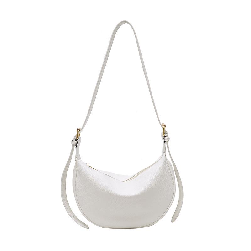 Damen Pendler Strukturierte Nischen Schultertasche - Trendig, Lässig, Vielseitige Knödel Umhängetasche