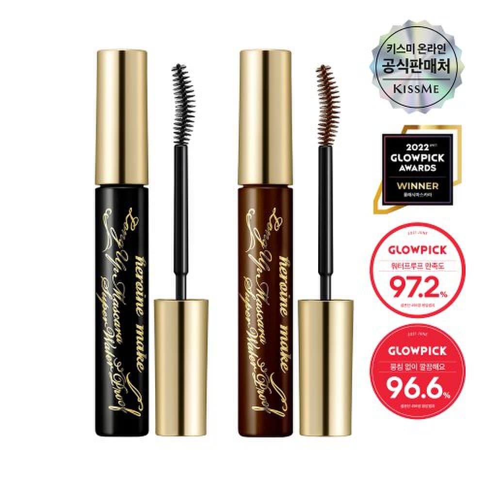 

[Kiss Me] Heroine Make Long Up/Volume Up Тушь Суперводостойкая 01 Long Up Насыщенный черный (LU)