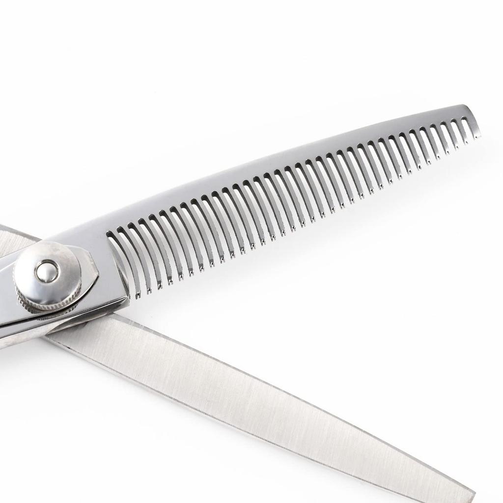 DEEDS a Japanese professional scissors forged Includes thinning scissors and a Perfect for PP-03 Scissors, manufacturer, 2-piece set, 5.5-inch,