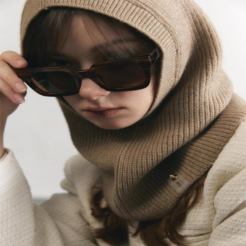 Neck Warmer Wide Fit Balaclava Hood BC014 BEIGE beige