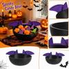 Fledermaus Süßigkeitenschale Halloween Süßigkeitenbehälter Party Servierschale Tischdekoration Plastik Süßigkeitenhalter für saisonale Veranstaltungen und Zusammenkünfte